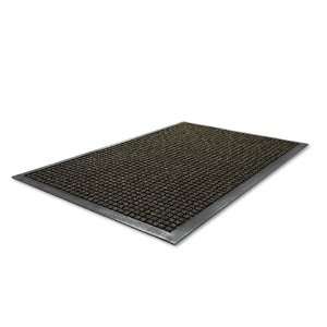   sturdy grip to floor.   Rubber borders both strengthen the mat and