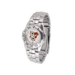   Green State Falcons Gameday Sport Ladies Watch with a Metal Band