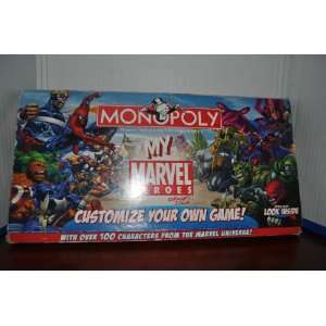  Monopoly My Marvel Heroes Collectors Edition Everything 