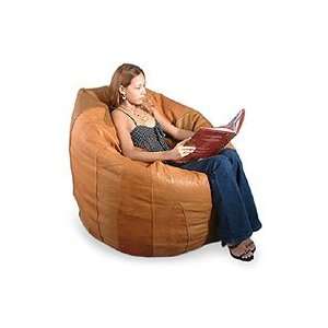  Leather beanbag couch, Caress (single)