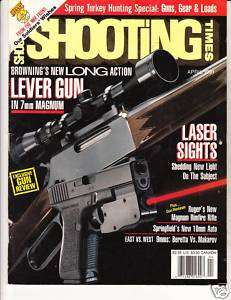 Shooting Times April 1991 Browning 7mm Magnum Rimfire  