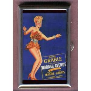  BETTY GRABLE SEXY PIN UP 1950 Coin, Mint or Pill Box Made 