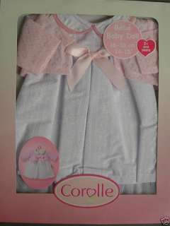 COROLLE LES CLASSIQUES PINK PARTY DRESS 14 BABY DOLL  