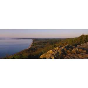 Headland over a Bay, Hano, Stenshuvud, Scania, Sweden Photographic 