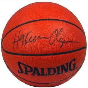 Hakeem Olajuwon Autographed Basketball 