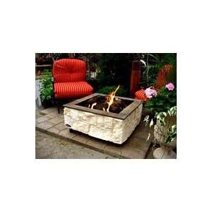  Firescapes Austin Lime Outdoor Gas Fireplace Patio, Lawn 