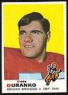 1969 Topps #182 Pete Duranko Denver Broncos EXMT+ DB333