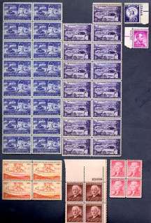 1953 1956 US Unused MNH Stamp Lot Scott 1017 1085 FV over $35 CV over 