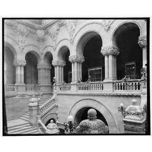  Corridor of the staircase,State Capitol,Albany,N.Y.