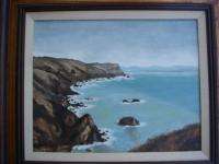 Steve White Original Oil Painting Seascape Ocean Coast  