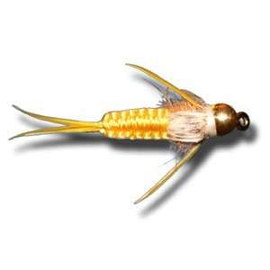  BH Woven Stonefly Nymph   Golden Fly Fishing Fly Sports 
