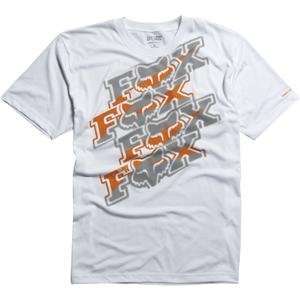  Fox Racing Spotlight Tech T Shirt   Medium/White 