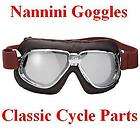  motorcycle goggles hand sewn for ducati cagiva expedited shipping