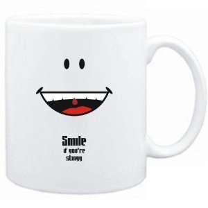  Mug White  Smile if youre stingy  Adjetives