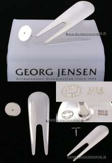Georg Jensen Silver Golf Pitch Fork & Ball Marker SALE  