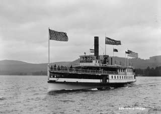 Steamboat boat Sagamore Lake George NY photo picture  
