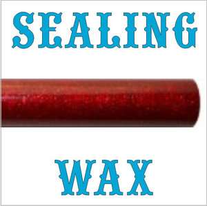 Sparkling Dark Red sealing wax, make your own wax seals  