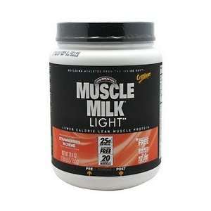  Cytosport Muscle Milk Light Strawberry Milk   1.6 Lb 