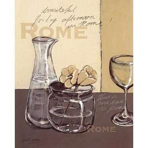   Afternoon in Rome   Artist Steff Green   Poster Size 16 X 20 inches