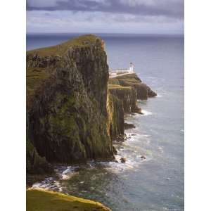 Neist Point Lighthouse, Neist Point, Isle of Skye, Scotland Stretched 