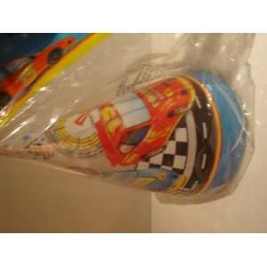  Race Car Victory Lane Party Supply Hats 8ct Toys & Games