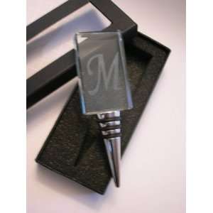  Ashley Nicole Designs Letter M Hand Crafted Bottle Stopper 