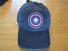 Captain America Shield Hat Adjustable Marvel Comics NWT