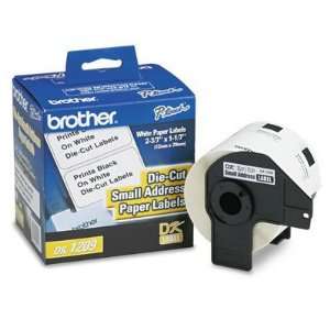 Brother Small Address Die Cut Paper Label 800 Labels 1/Pkg 