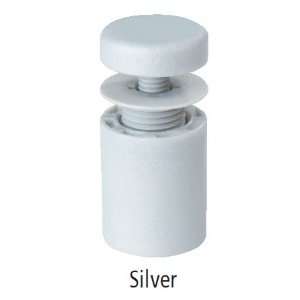  Matte Silver MultiMount Standoffs 5/8 Diameter   Pack of 