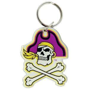  East Carolina Pirates High Definition Keychain