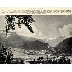 1935 Print Eurasia Georgia Caucasus Mountains Svaneti Landscape Valley 