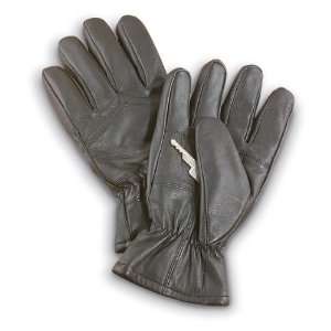  Italian Leather Gloves Black
