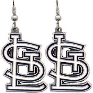  MLB St Louis Cardinals Logo Earrings *