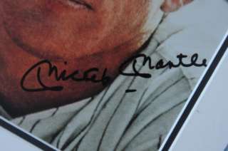 Mickey Mantle Autographed Sports Illustrated Cover  