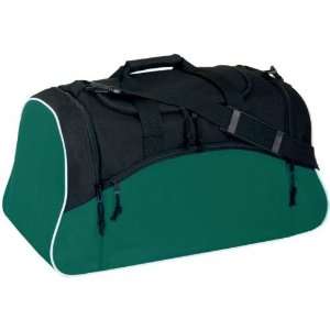 Custom High Five Athletic Training Bags FOREST/BLACK/WHITE 22 L X 12 H 