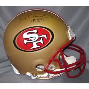  Jerry Rice Autographed Helmet   Fs Proline Sports 