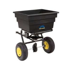  Spyker Pro Series Tow Behind Spreader with Poly Hopper and 
