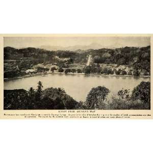  1912 Print Kandy Sri Lanka Ceylon Saratoga Springs Arthurs 