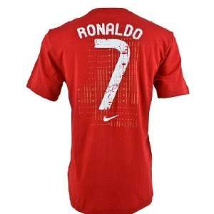  Ronaldo Nike Portugal Hero Soccer Jersey Tee Shirt Sports 