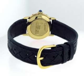 Vintage Ladies Cartier Mechanical Gold Diamond Watch  