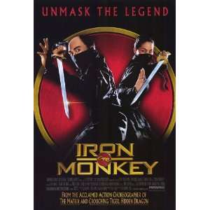  Iron Monkey Movie Poster (27 x 40 Inches   69cm x 102cm 