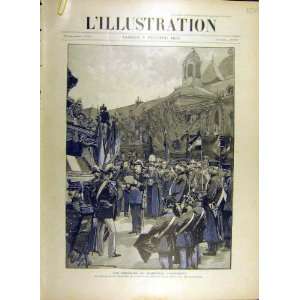   1895 Funeral Canrobert Religious Ceremony Procession
