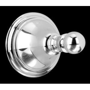Robe Hooks, Bright Chrome Plated Solid Brass Robe Hook  