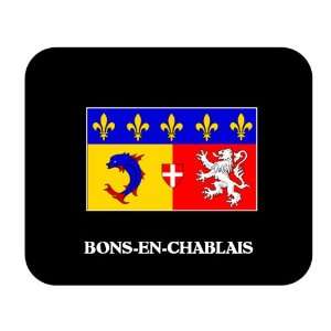    Rhone Alpes   BONS EN CHABLAIS Mouse Pad 