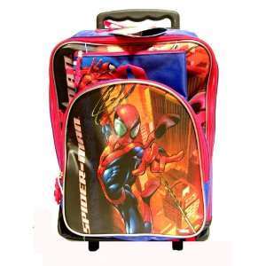  Spiderman 3 pcs Rolling backpack Luggage w/ Backpack 