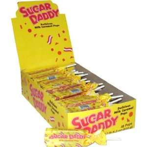 Sugar Daddy Pops   48 Pack  Grocery & Gourmet Food