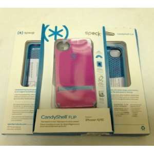  SPECK CANDYSHELL FLIP PINK BLUE FOR IPHONE 4/4S Cell 