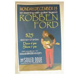  Robben Ford Handbill Poster December 15