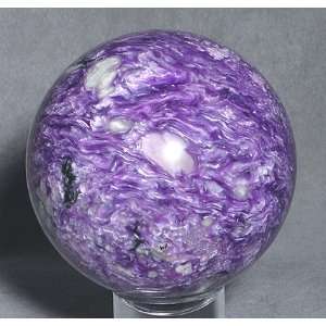 Charoite Natural Crystal Sphere   Russia 
