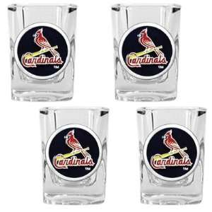 MLB St. Louis Cardinals Square Shot Glass (Set of 4 